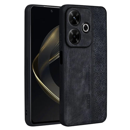 AZNS For Xiaomi Redmi 13 4G / Note 13R 5G Case Non-Slip Leather+TPU Phone Cover