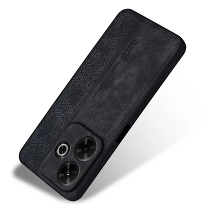 AZNS For Xiaomi Redmi 13 4G / Note 13R 5G Case Non-Slip Leather+TPU Phone Cover