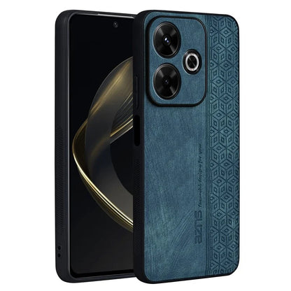 AZNS For Xiaomi Redmi 13 4G / Note 13R 5G Case Non-Slip Leather+TPU Phone Cover