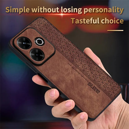 AZNS For Xiaomi Redmi 13 4G / Note 13R 5G Case Non-Slip Leather+TPU Phone Cover