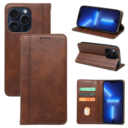 For iPhone 13 Pro Max Case Magnetic Auto Closing PU Leather Phone Cover