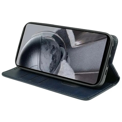For Samsung Galaxy A14 4G / 5G Case Calf Texture Leather Wallet Phone Cover Stand Function
