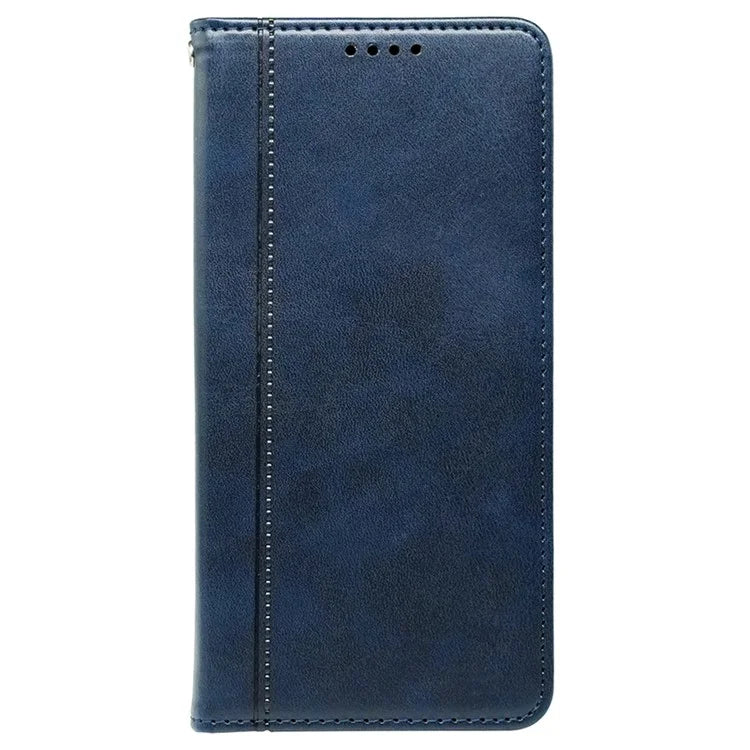 For Samsung Galaxy A05s 4G Phone Case Calf Texture Card Slots PU Leather Flip Cover