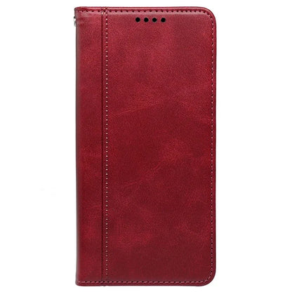 For Samsung Galaxy A05s 4G Phone Case Calf Texture Card Slots PU Leather Flip Cover