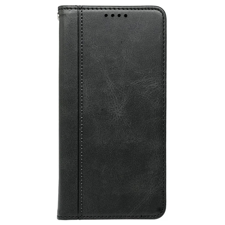 For Samsung Galaxy A05s 4G Phone Case Calf Texture Card Slots PU Leather Flip Cover