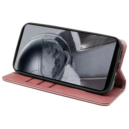For Samsung Galaxy A05s 4G Phone Case Calf Texture Card Slots PU Leather Flip Cover