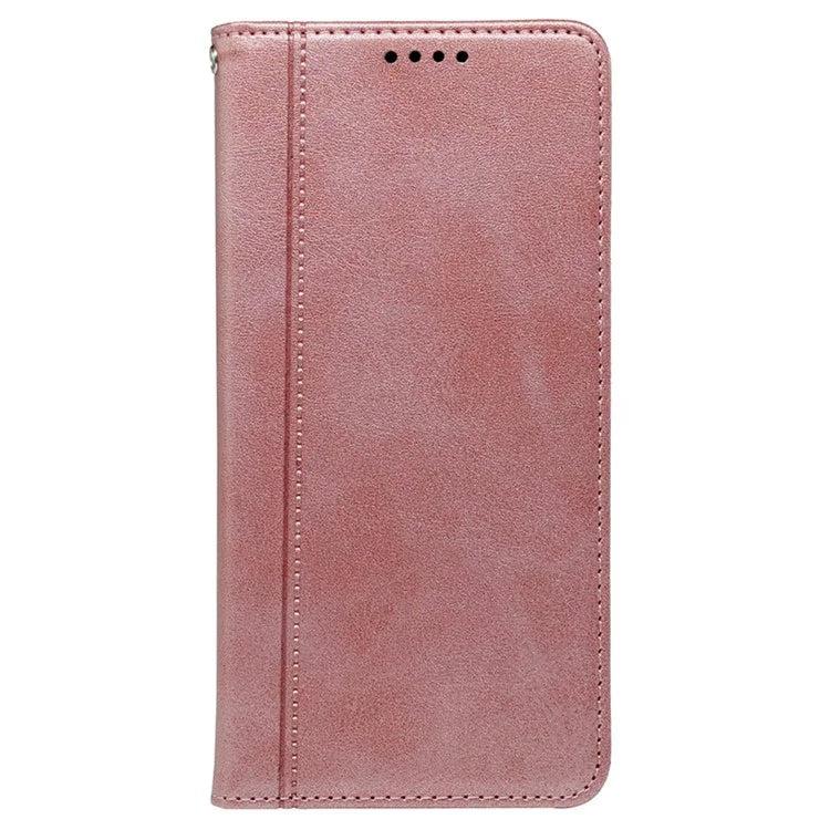 For Samsung Galaxy A05s 4G Phone Case Calf Texture Card Slots PU Leather Flip Cover