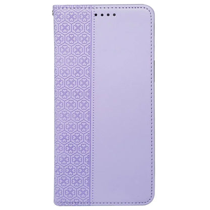 For iPhone 15 Pro Max Case Four-Leaf Clover Leather Flip Phone Cover