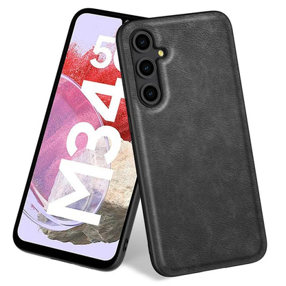 For Samsung Galaxy M34 5G / F34 5G Case PU Leather +PC+TPU Retro Phone Cover