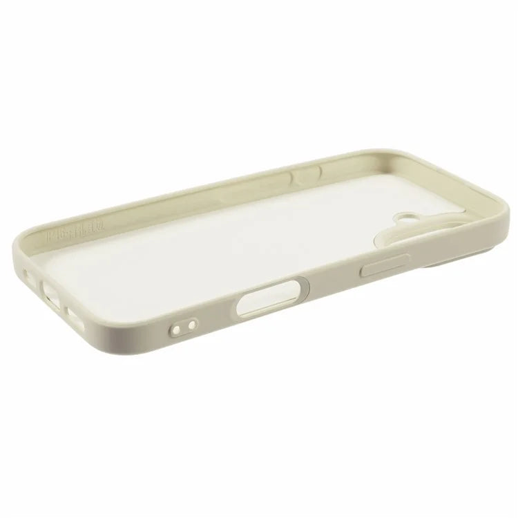 For iPhone 16 Case TPU Phone Cover with Soft Fiber Lining