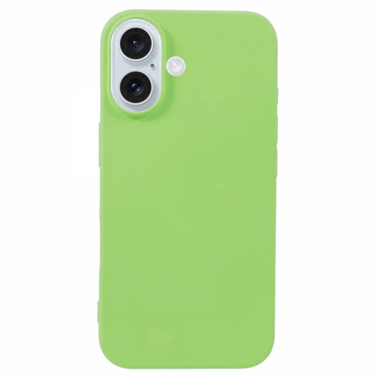 For iPhone 16 Case TPU Phone Cover with Soft Fiber Lining
