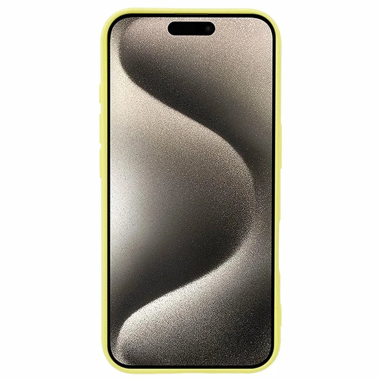 For iPhone 16 Case TPU Phone Cover with Soft Fiber Lining