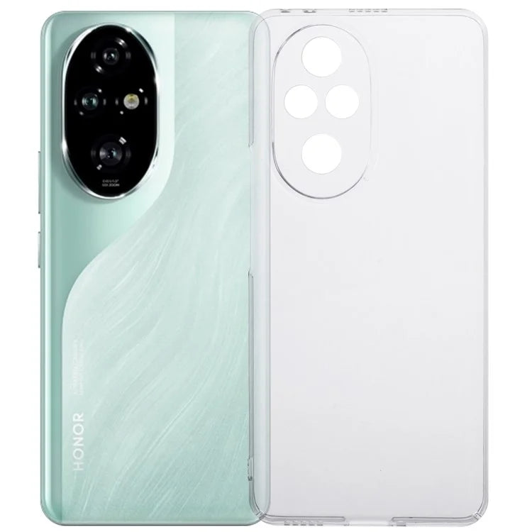 For Honor 200 Pro 5G Case Hard PC Scratch-Resistant Transparent Phone Cover