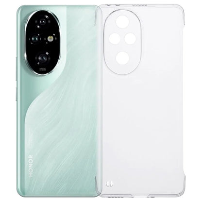 For Honor 200 Pro 5G Case Clear Shockproof Frameless Hard PC Phone Cover