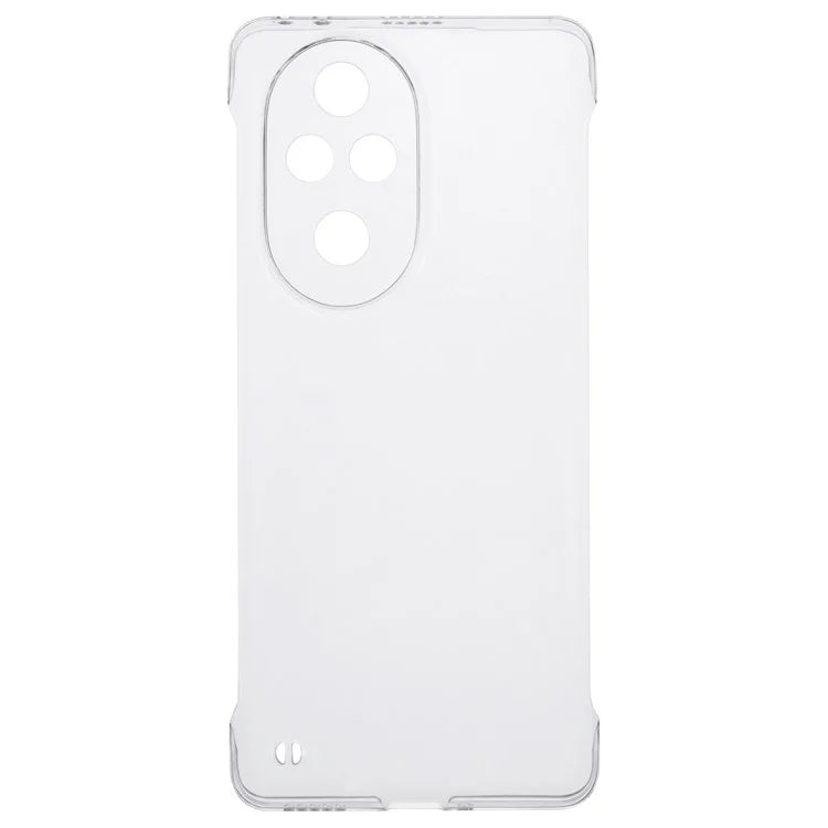 For Honor 200 Pro 5G Case Clear Shockproof Frameless Hard PC Phone Cover