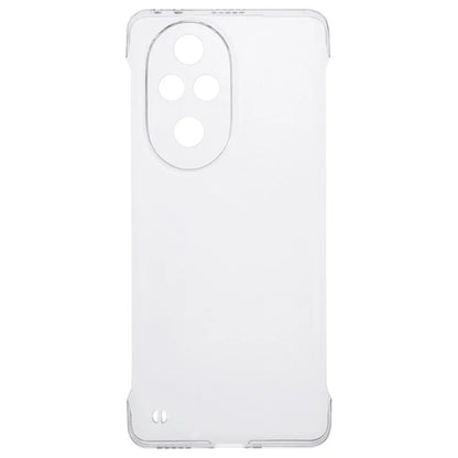 For Honor 200 Pro 5G Case Clear Shockproof Frameless Hard PC Phone Cover