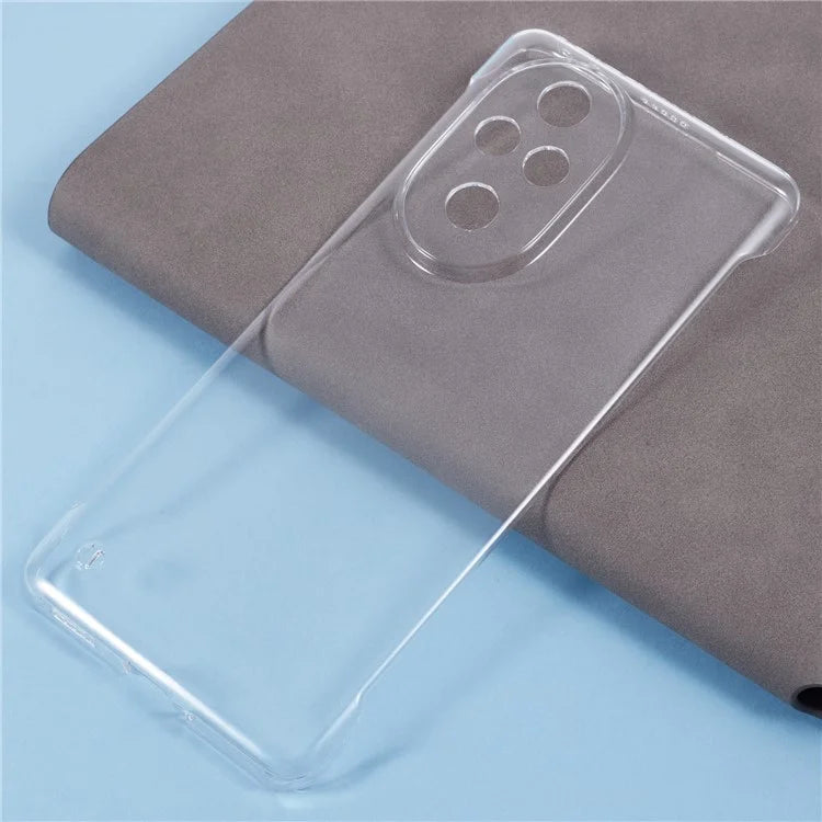 For Honor 200 Pro 5G Case Clear Shockproof Frameless Hard PC Phone Cover
