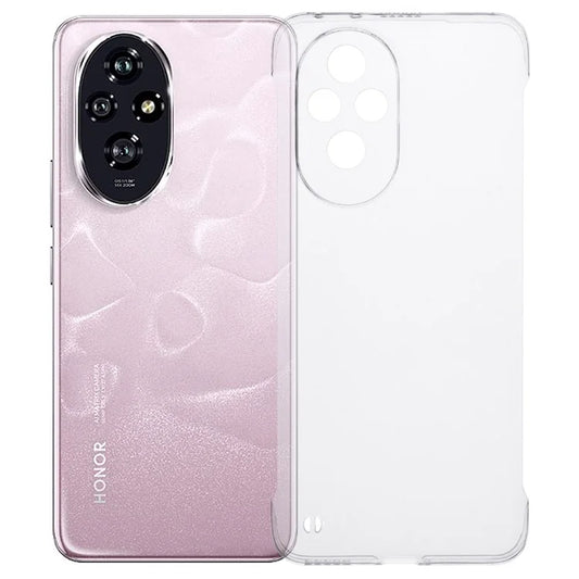 For Honor 200 5G Case Clear Shockproof Frameless Hard PC Phone Cover
