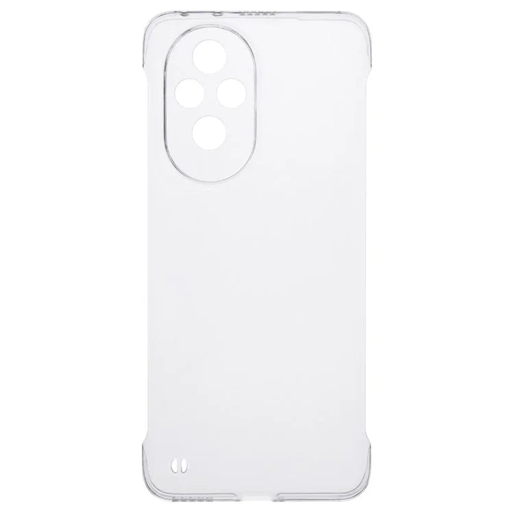 For Honor 200 5G Case Clear Shockproof Frameless Hard PC Phone Cover