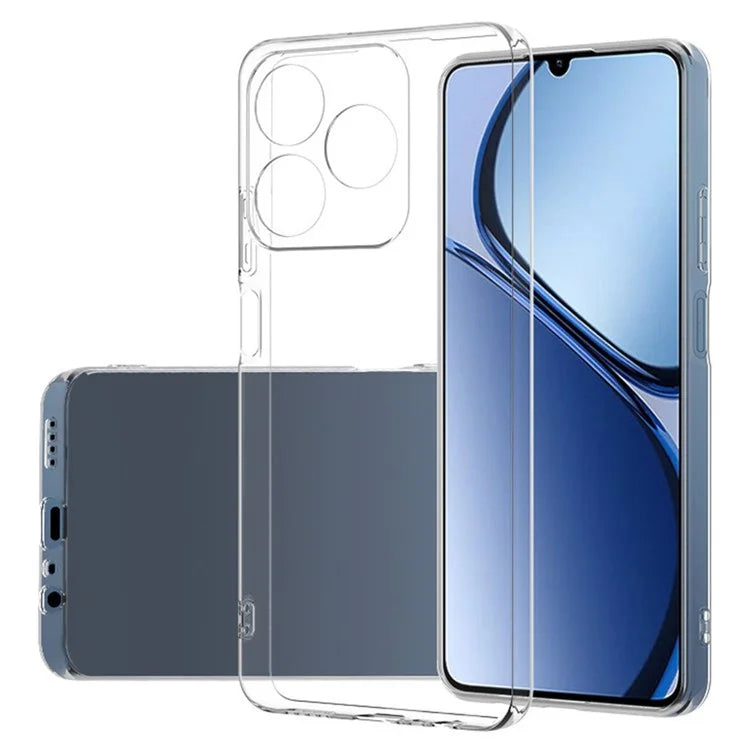 For Realme C63 4G Case Slim Soft TPU Shockproof Mobile Phone Cover