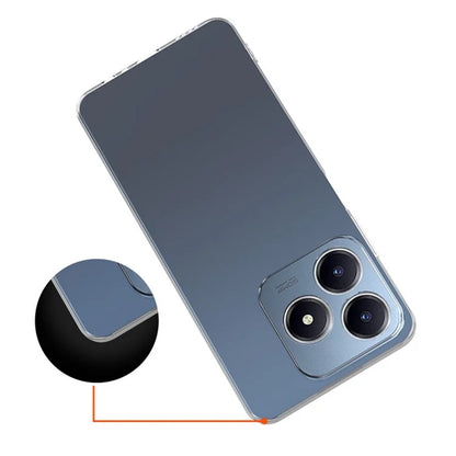 For Realme C63 4G Case Slim Soft TPU Shockproof Mobile Phone Cover