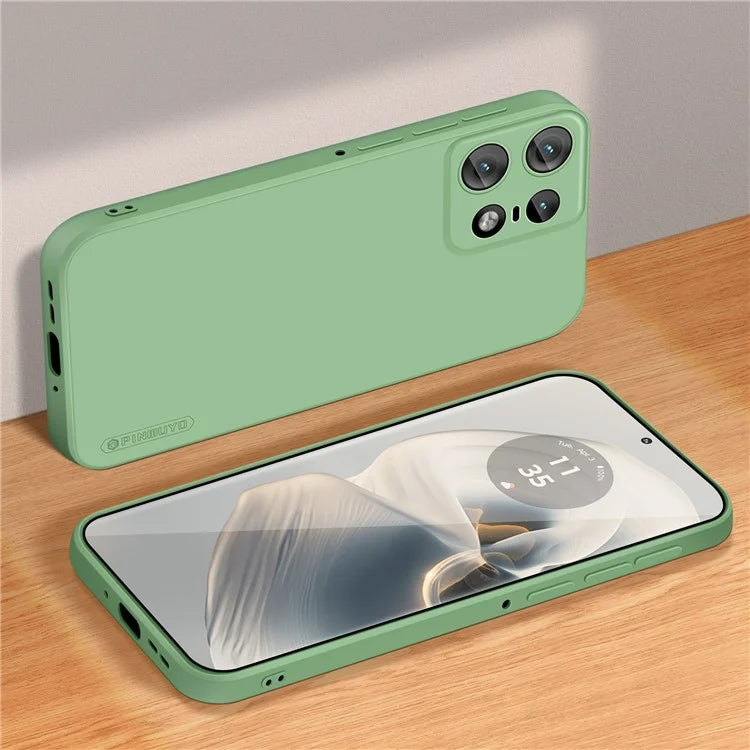 PINWUYO JK Touching Series For Motorola Edge 50 Pro 5G Case TPU Phone Cover Fiber Lining Drop Protection