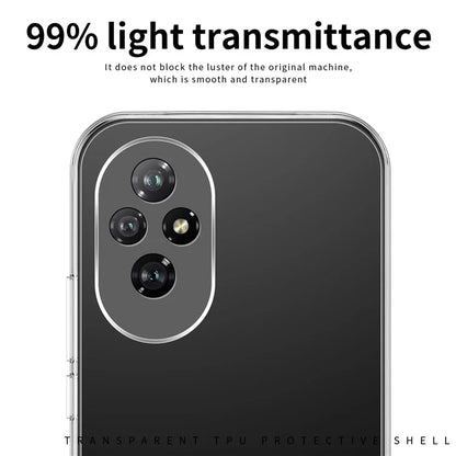 MOFI For Honor 200 Pro 5G Clear Case Shockproof Slim TPU Phone Cover