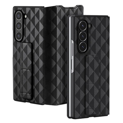 DUX DUCIS Fitt Series for Samsung Galaxy Z Fold6 5G Case Leather Phone Cover with Card Slot Kickstand