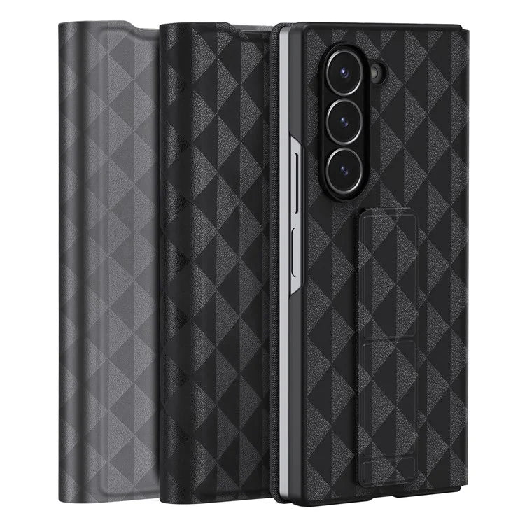 DUX DUCIS Fitt Series for Samsung Galaxy Z Fold6 5G Case Leather Phone Cover with Card Slot Kickstand
