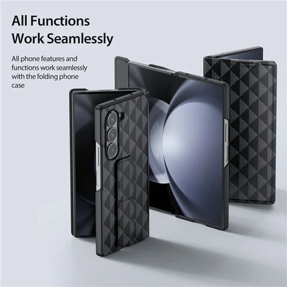 DUX DUCIS Fitt Series for Samsung Galaxy Z Fold6 5G Case Leather Phone Cover with Card Slot Kickstand