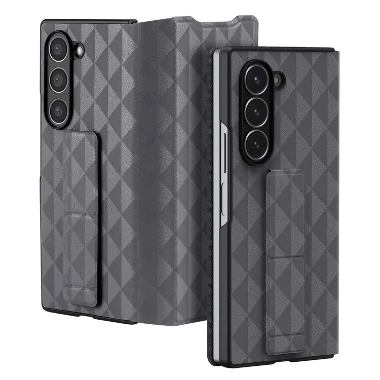 DUX DUCIS Fitt Series for Samsung Galaxy Z Fold6 5G Case Leather Phone Cover with Card Slot Kickstand