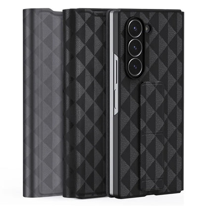 DUX DUCIS Fitt Series for Samsung Galaxy Z Fold6 5G Case Leather Phone Cover with Card Slot Kickstand
