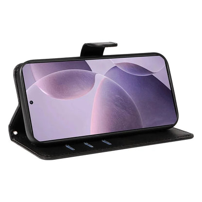 For Xiaomi Poco F6 Pro 5G / Redmi K70 5G / K70 Pro 5G Case T-Shaped Lines Leather Phone Cover