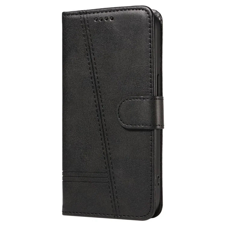 For Xiaomi Poco F6 Pro 5G / Redmi K70 5G / K70 Pro 5G Case T-Shaped Lines Leather Phone Cover