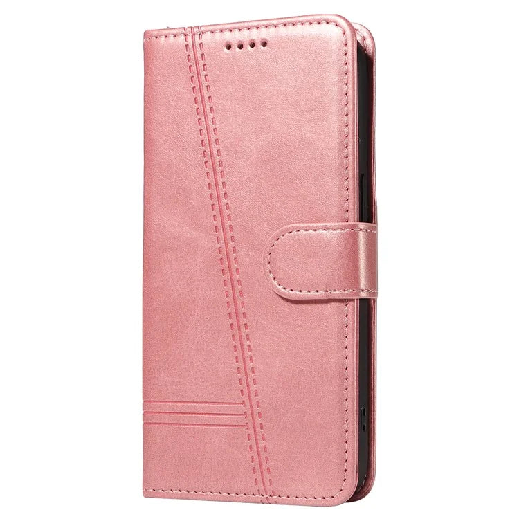 For Xiaomi Poco F6 Pro 5G / Redmi K70 5G / K70 Pro 5G Case T-Shaped Lines Leather Phone Cover