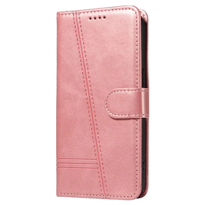 For Xiaomi Poco F6 Pro 5G / Redmi K70 5G / K70 Pro 5G Case T-Shaped Lines Leather Phone Cover