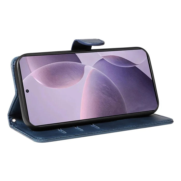 For Xiaomi Poco F6 Pro 5G / Redmi K70 5G / K70 Pro 5G Case T-Shaped Lines Leather Phone Cover