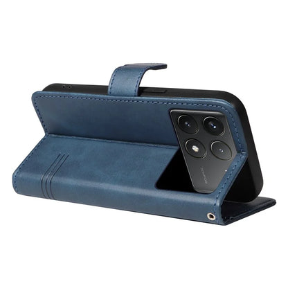 For Xiaomi Poco F6 Pro 5G / Redmi K70 5G / K70 Pro 5G Case T-Shaped Lines Leather Phone Cover