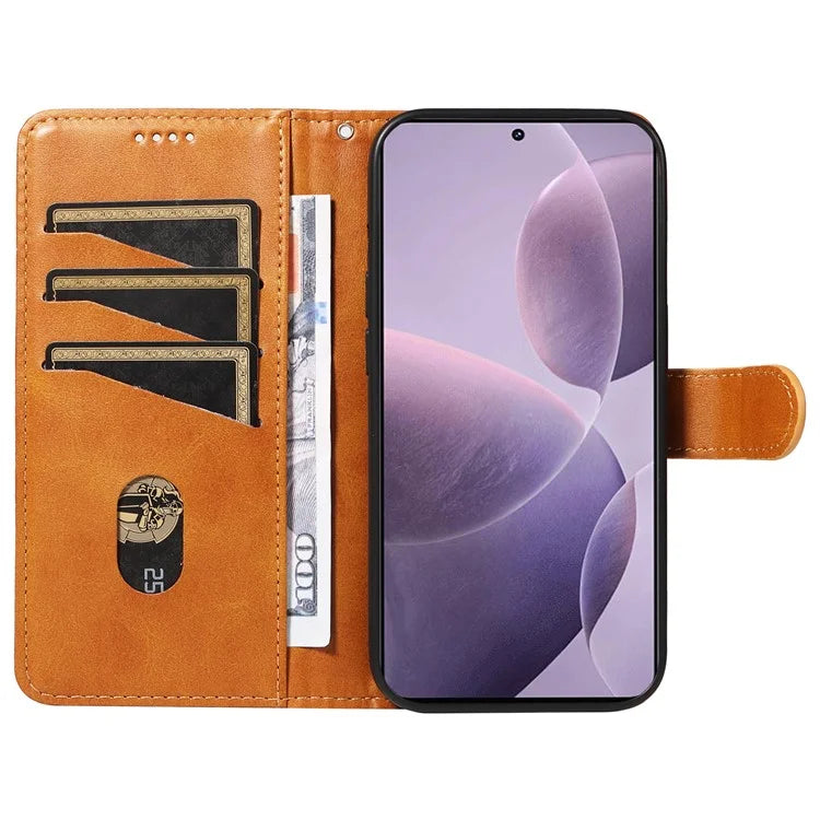 For Xiaomi Poco F6 Pro 5G / Redmi K70 5G / K70 Pro 5G Case T-Shaped Lines Leather Phone Cover
