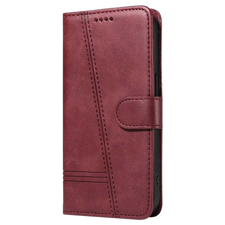 For Xiaomi Poco F6 Pro 5G / Redmi K70 5G / K70 Pro 5G Case T-Shaped Lines Leather Phone Cover