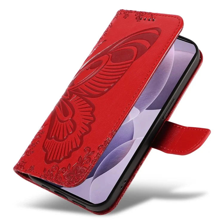 For Xiaomi Redmi K70 5G / K70 Pro 5G / Poco F6 Pro 5G Case Butterfly Wallet Stand Flip Leather Phone Cover