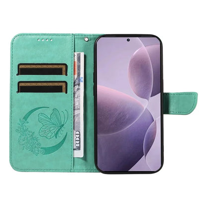 For Xiaomi Redmi K70 5G / K70 Pro 5G / Poco F6 Pro 5G Case Butterfly Wallet Stand Flip Leather Phone Cover