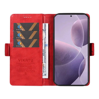 YIKATU YK-007 For Xiaomi Poco F6 Pro 5G / Redmi K70 5G / K70 Pro 5G Leather Case Phone Wallet Cover