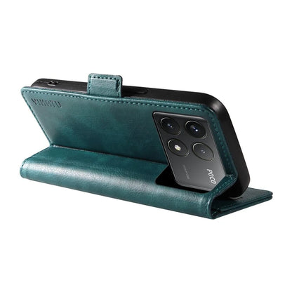YIKATU YK-007 For Xiaomi Poco F6 Pro 5G / Redmi K70 5G / K70 Pro 5G Leather Case Phone Wallet Cover