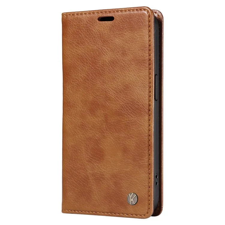 YIKATU YK-006 For Xiaomi Redmi K70 5G / K70 Pro 5G / Poco F6 Pro 5G Case Leather Phone Cover Strong Magnetic Closure