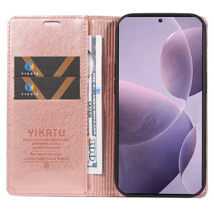 YIKATU YK-006 For Xiaomi Redmi K70 5G / K70 Pro 5G / Poco F6 Pro 5G Case Leather Phone Cover Strong Magnetic Closure