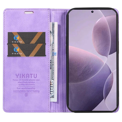 YIKATU YK-006 For Xiaomi Redmi K70 5G / K70 Pro 5G / Poco F6 Pro 5G Case Leather Phone Cover Strong Magnetic Closure