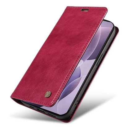 YIKATU YK-006 For Xiaomi Redmi K70 5G / K70 Pro 5G / Poco F6 Pro 5G Case Leather Phone Cover Strong Magnetic Closure