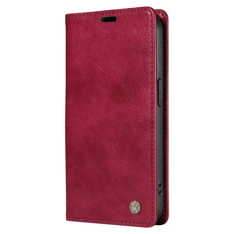 YIKATU YK-006 For Xiaomi Redmi K70 5G / K70 Pro 5G / Poco F6 Pro 5G Case Leather Phone Cover Strong Magnetic Closure