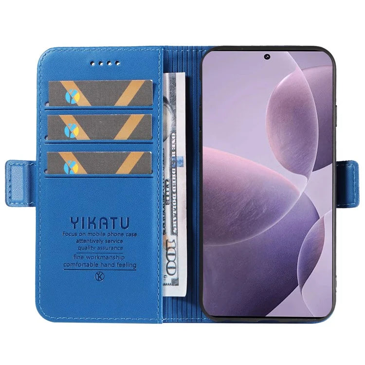 YIKATU YK-003 For Xiaomi Poco F6 Pro 5G / Redmi K70 5G / K70 Pro 5G Wallet Case PU Leather Phone Cover